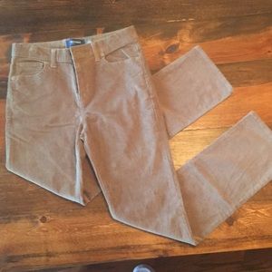 Boys size 14 old navy corduroy khaki pants